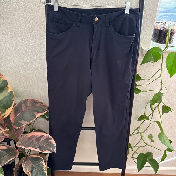Lululemon ABC Slim-Fit 5 Pocket Pants in Navy Size 30 - Picture 1 of 4